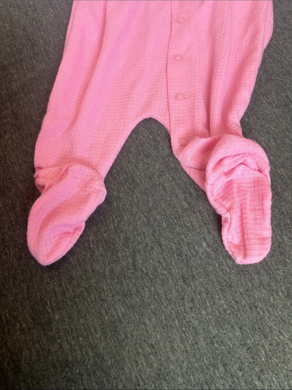 Pink Winnie the Pooh Vintage Embroidered Baby One-Piece Romper